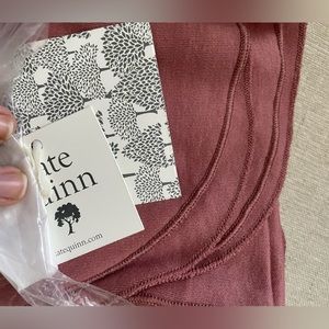 Kate Quinn single layer swaddle blanket new rose